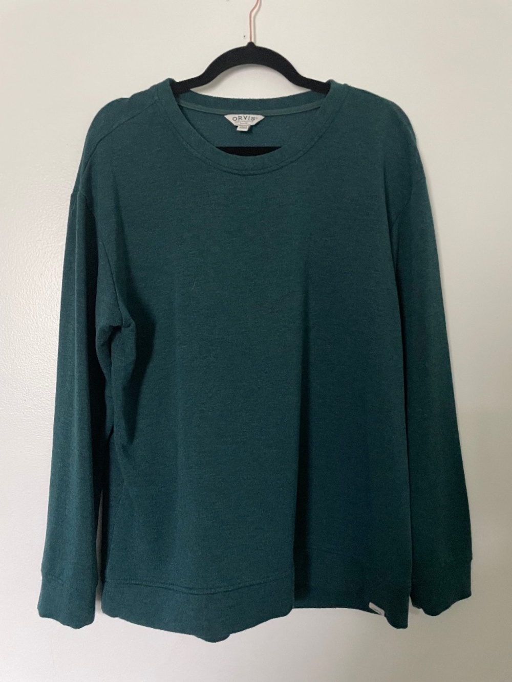 Orvis Women’s Green Crew Neck Pullover L